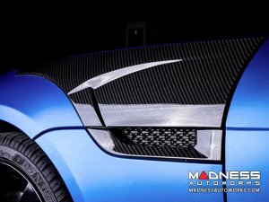 Jaguar F-TYPE Exterior Trim - Side Fender Panel Trim Kit - Carbon Fiber